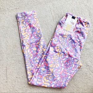 💜FINAL PRICE💜 LulaRoe Mommy and Me OS Leggings